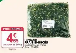 Promocash Promo - persillade offre