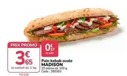 Promocash Promo - pain kebab ovale offre