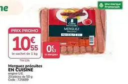 Promocash Promo - merguez précuites en cuisine offre