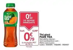 Promocash Thé glacé offre