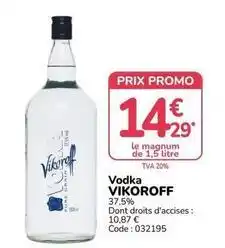 Promocash Promo - vodka offre