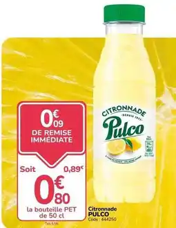 Promocash Pulco - citronnade offre