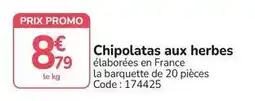 Promocash Promo - chipolatas aux herbes offre