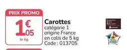 Promocash Promo - carottes offre