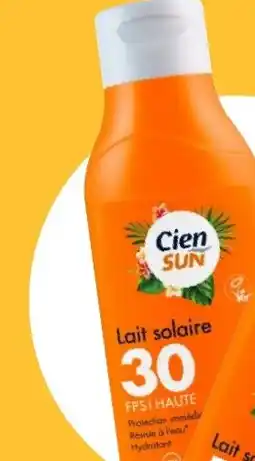 Lidl CIEN SUN Lait solaire FPS 30 offre