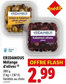 Lidl ERIDANOUS Mélange d'olives offre
