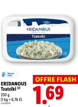 Lidl ERIDANOUS Tzatziki offre