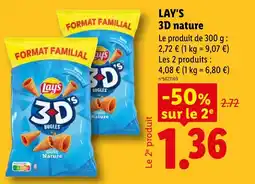 Lidl LAY'S 3D nature offre