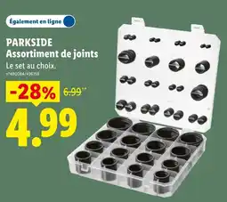 Lidl PARKSIDE Assortiment de joints offre