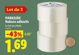 Lidl PARKSIDE Rubans adhésifs offre