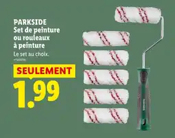 Lidl PARKSIDE Set de peinture ou rouleaux à peinture offre
