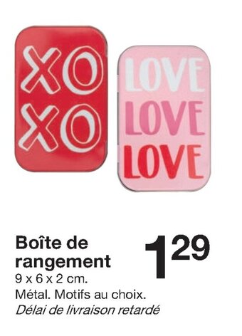BoĂźte de rangement