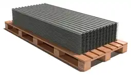 Brico Dépôt Plaque ondulée acier galvanisé 2 x 0,90 m offre