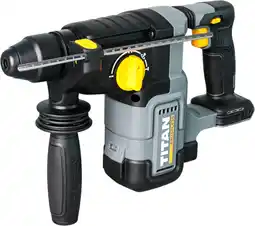Brico Dépôt Titan marteau perforateur sds+ 18v 2,8j nu offre