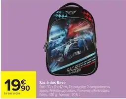 Carrefour Drive Dim - sac à dos race offre