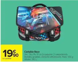 Carrefour Drive Dim - cartable race offre