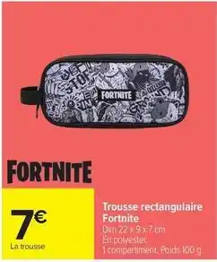 Carrefour Drive Dim - trousse rectangulaire fortnite offre