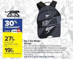 Carrefour Drive Airness - sac à dos woojin offre