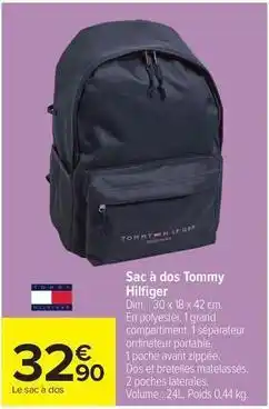 Carrefour Drive Dim - sac à dos tommy hilfiger offre