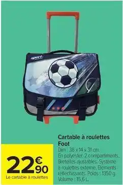 Carrefour Drive Dim - foot offre