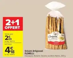Carrefour Drive Florelli - grissini artigianali offre