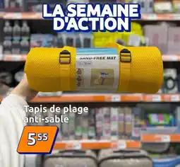 Action Tapis de plage anti-sable offre