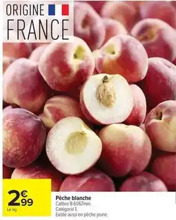 Carrefour Drive Pêche blanche offre
