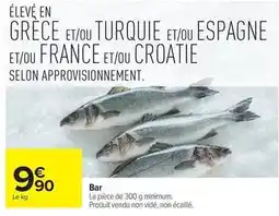 Carrefour Drive Bar offre