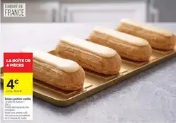 Carrefour Drive Éclairs parfum vanille offre