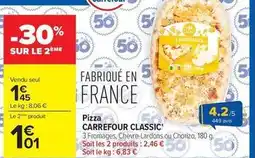 Carrefour Drive Carrefour - pizza classic offre