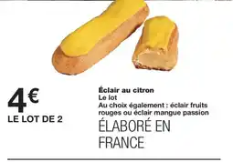 Monoprix Éclair au citron offre