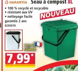 Norma GARANTIA Seau à compost offre