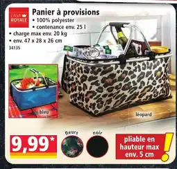 Norma CASA ROYALE Panier à provisions offre
