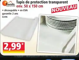 Norma Tapis de protection transparent offre