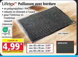 Norma LIFETEX Paillasson avec bordure offre