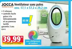 Norma JOCCA Ventilateur sans pales offre