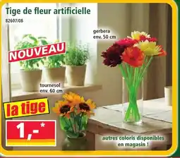 Norma Tige de fleur artificielle offre