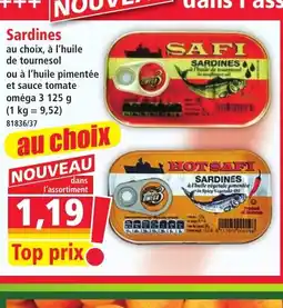 Norma Sardines offre