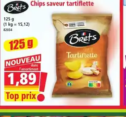 Norma BRETS Chips saveur tartiflette offre