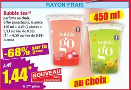 Norma Bubble tea offre