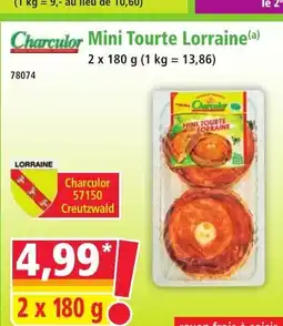 Norma CHARCULOR Mini Tourte Lorraine offre