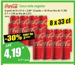 Norma COCA COLA regular offre