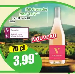 Norma IGP Grenache rosé Le V offre