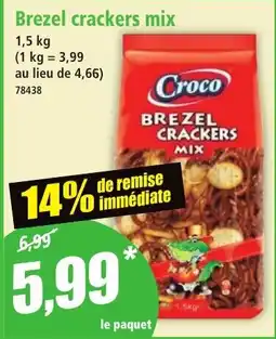 Norma Brezel crackers mix offre