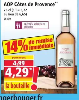 Norma AOP Côtes de Provence offre