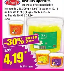 Norma PROFI Biscuits apéritifs offre