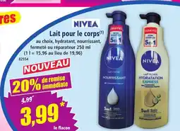 Norma NIVEA Lait pour le corps offre