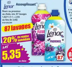 Norma LENOR Assouplissant offre