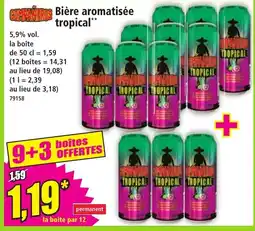 Norma Bière aromatisée tropical offre