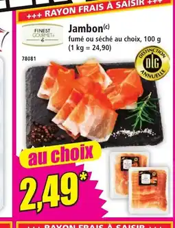 Norma FINEST GOURMET Jambon offre